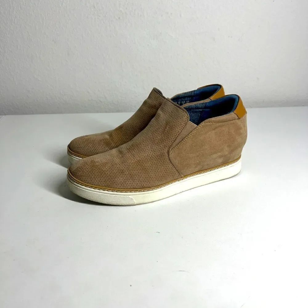 Dr Scholls Womens If Only Sneaker Taupe Size 9 M Tan Beige